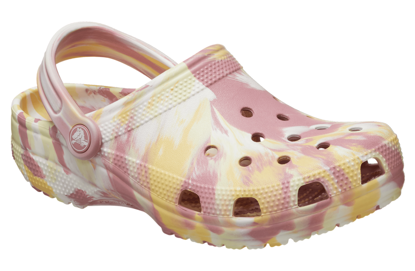 Crocs Unisex Classic Clog - Marbled Daylily/ Multi
