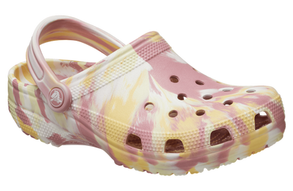 Crocs Unisex Classic Clog - Marbled Daylily/ Multi