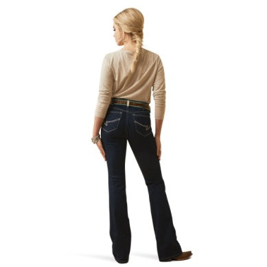 Ariat Ladies Real High Rise Boot Cut Selma Rinse