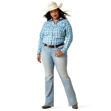 Ariat Womens Xico Snap Long Sleeve Shirt Plaid
