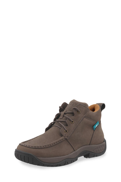 TWISTED X WOMENS 4 ALL AROUND WORK BOOT SHITAKE BROWN