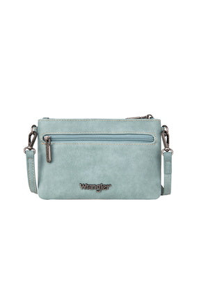 Wrangler Aztec Clutch Bag - Blue/Multi