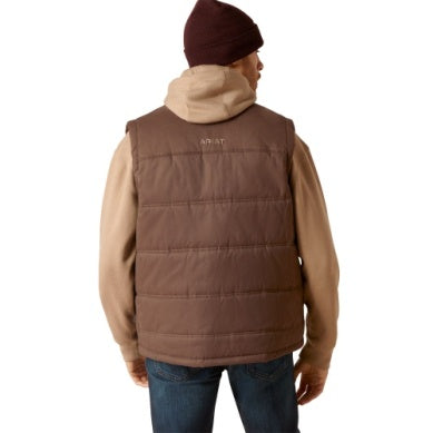 Ariat Mens Grizzly Canvas Vest Bracken