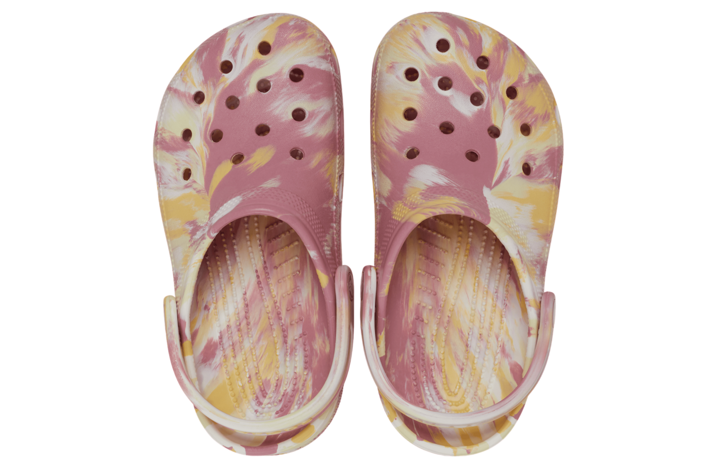 Crocs Unisex Classic Clog - Marbled Daylily/ Multi