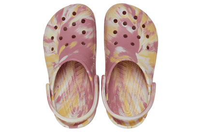 Crocs Unisex Classic Clog - Marbled Daylily/ Multi