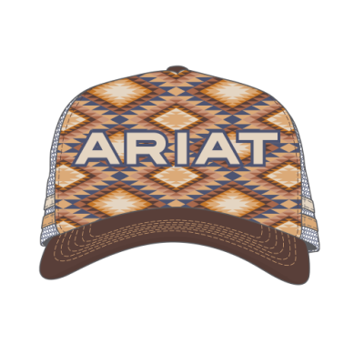Ariat Aztec Trucker Cap Aztec Blanket