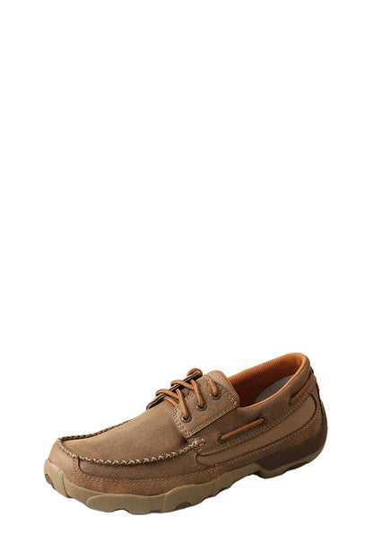 TWISTED X MENS DRIVING BOAT SHOE MOC