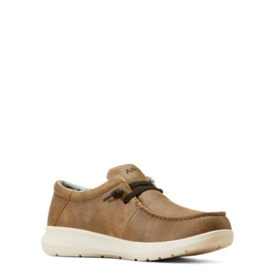 ARIAT MENS HILO STRETCH LACE BROWN BOMBER