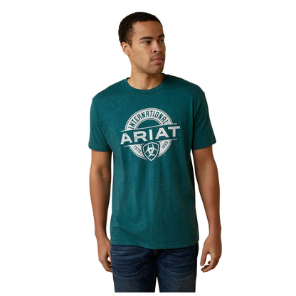 Ariat Mens Center Fire SS Tee
