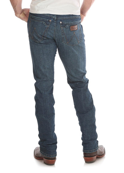 WRANGLER MENS SLIM STRAIGHT JEANS 34 PORTLAND