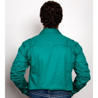 JUST COUNTRY WORK SHIRT CAMERON 1/2 BUTTON