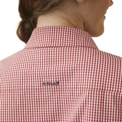 Ariat Ladies WR Kirby Long Sleeve Shirt Red Check