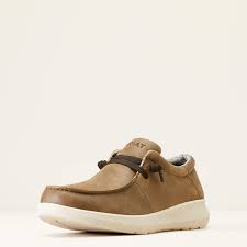 ARIAT MENS HILO STRETCH LACE BROWN BOMBER