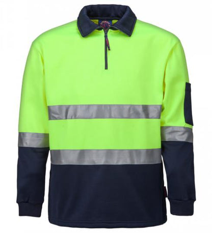RITEMATE HI VIS FLEECY PULLOVER TAPED RM6012R