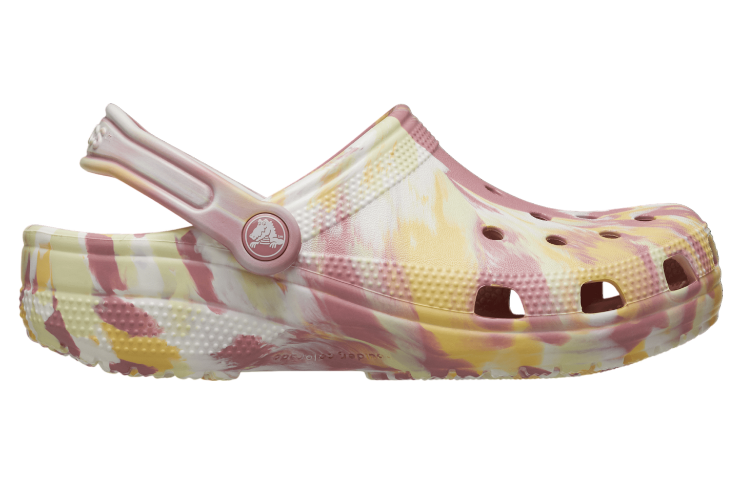 Crocs Unisex Classic Clog - Marbled Daylily/ Multi