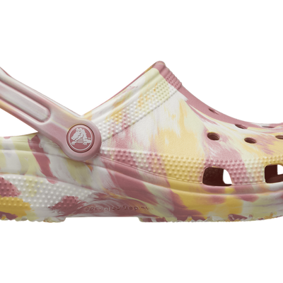 Crocs Unisex Classic Clog - Marbled Daylily/ Multi