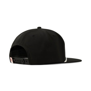 Ariat Mens 4 Aces Fabric Black Snap Back Cap