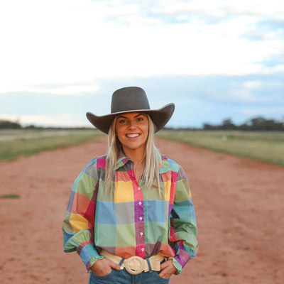 Black Colt Clothing - Frankie Shirt Rainbow