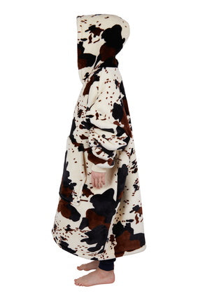 Pure Western Kids Cow Snuggle Hoodie