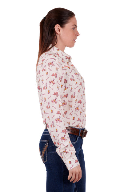 WRANGLER WMNS BECKY LS SHIRT