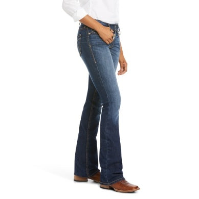 ARIAT WMNS REAL PERFECT RISE BOOT CUT ROSA