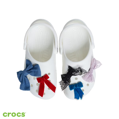 Croc Jibbitz - Dark Romance Bow 5 Pack