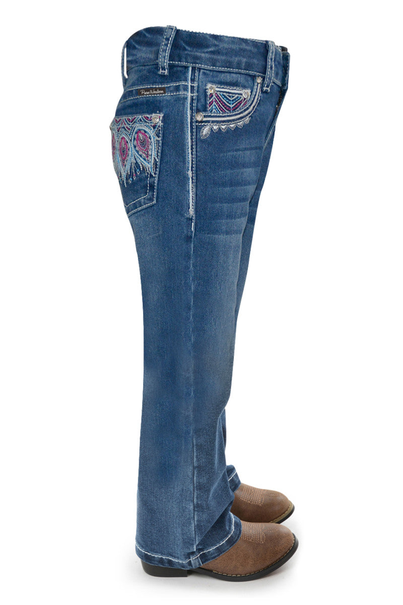 PURE WESTERN GIRLS BELLE BOOTCUT JEAN