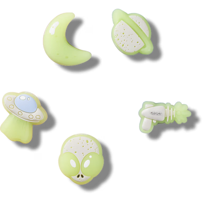 Croc Jibbitz - Glow in the Dark Space