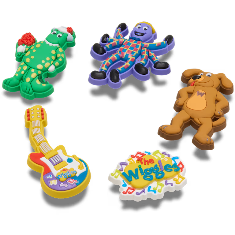 Croc Jibbitz - The Wiggles Crocs 5 Pack