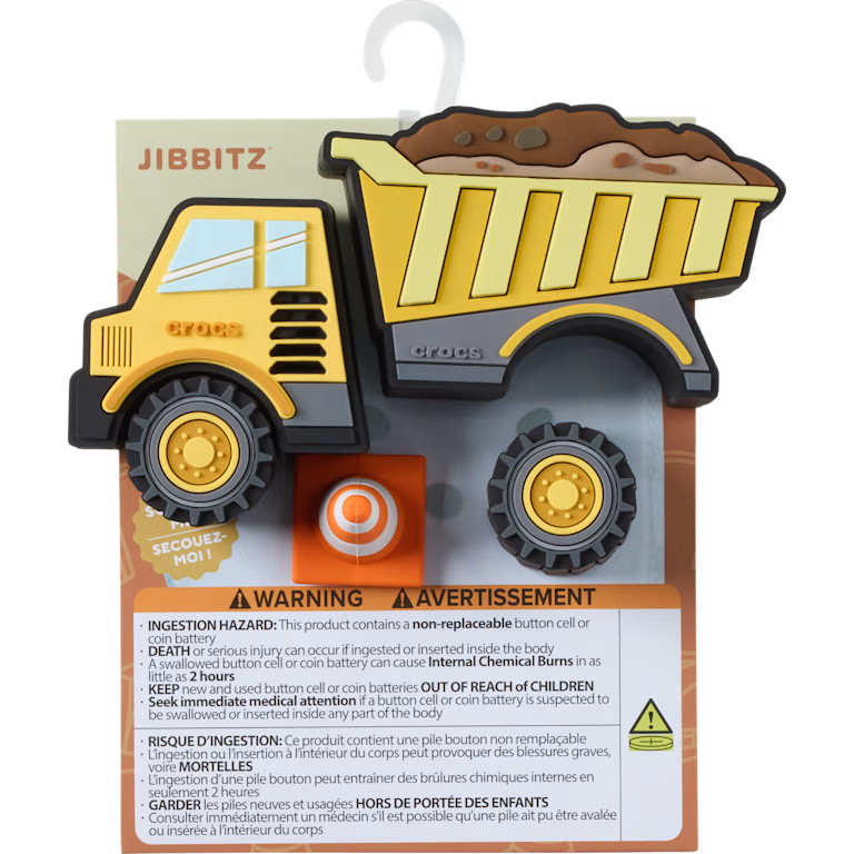 Croc Jibbitz - Make Your Own Construction Truck With Sound 5 Pack