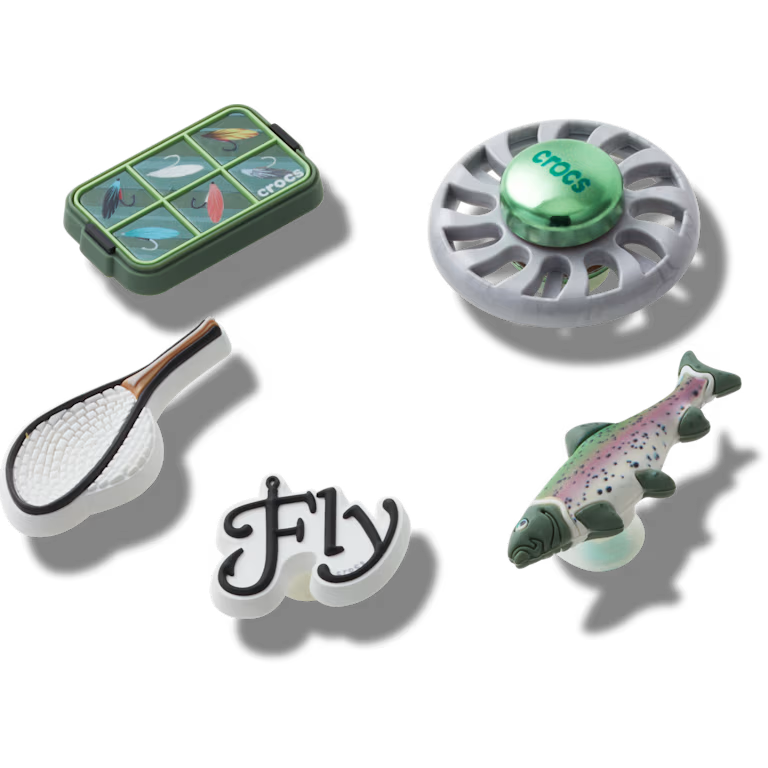 Croc Jibbitz - Fly Fishing