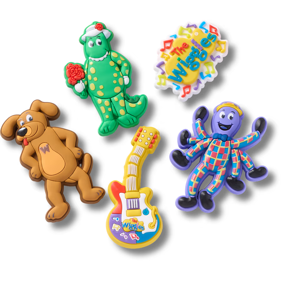 Croc Jibbitz - The Wiggles Crocs 5 Pack