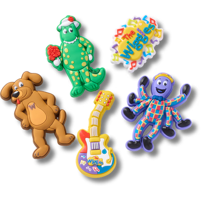 Croc Jibbitz - The Wiggles Crocs 5 Pack