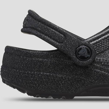 Crocs Unisex Classic Clog - Glitter Black