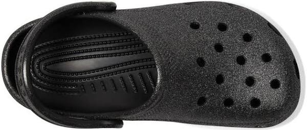 Crocs Unisex Classic Clog - Glitter Black