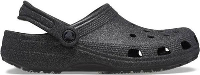 Crocs Unisex Classic Clog - Glitter Black