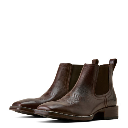 Ariat Men's Booker Chelsea West - Chocolate Chip