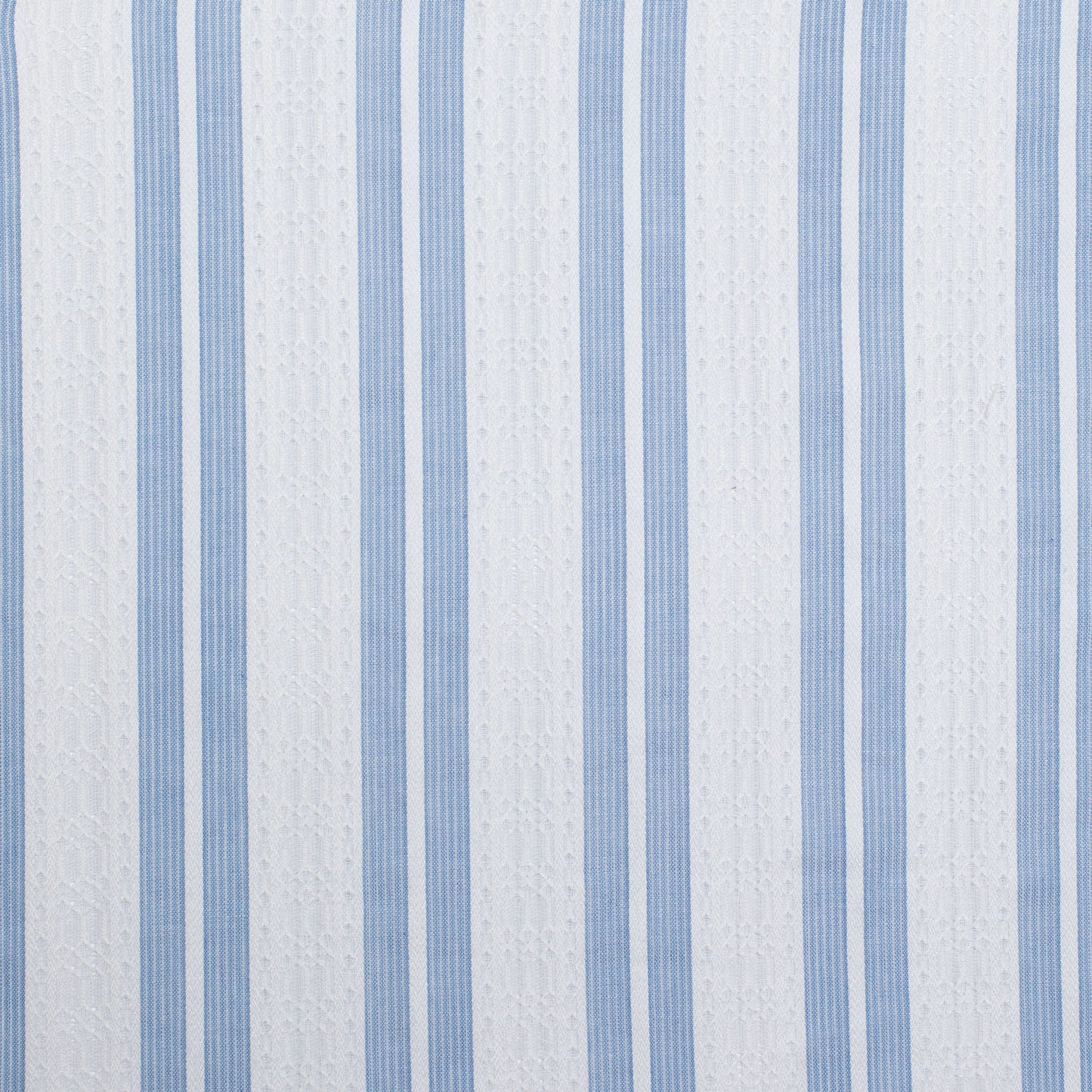 Just Country Womens Abbey Frills Full Button - White & Denim Stripe Lace