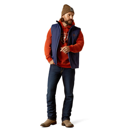 Ariat Mens Team Logo Insulated Vest - Medieval Blue