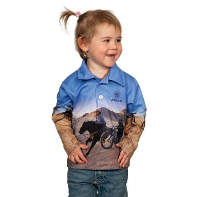 Ariat Kids Fishing Shirt - Let's Ride