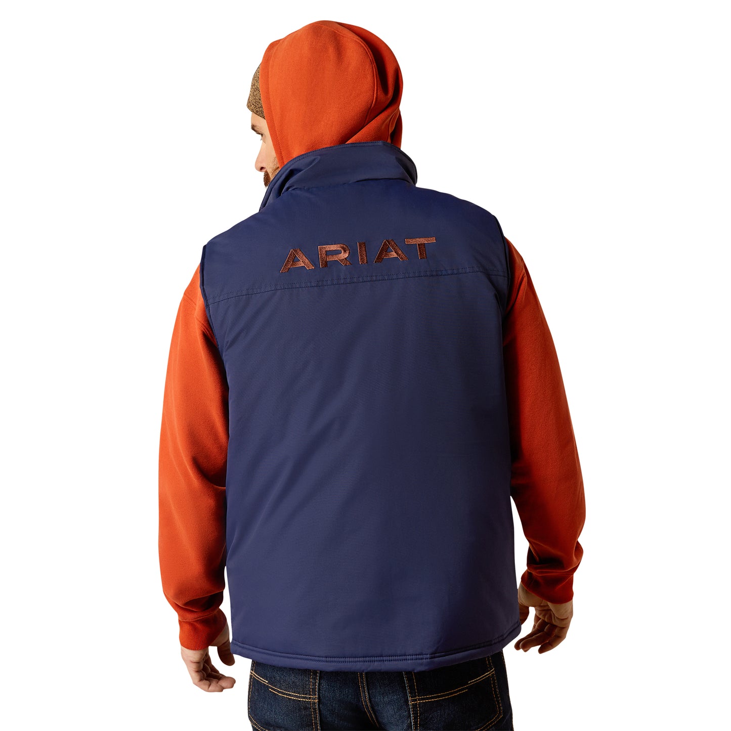 Ariat Mens Team Logo Insulated Vest - Medieval Blue