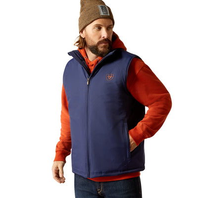 Ariat Mens Team Logo Insulated Vest - Medieval Blue