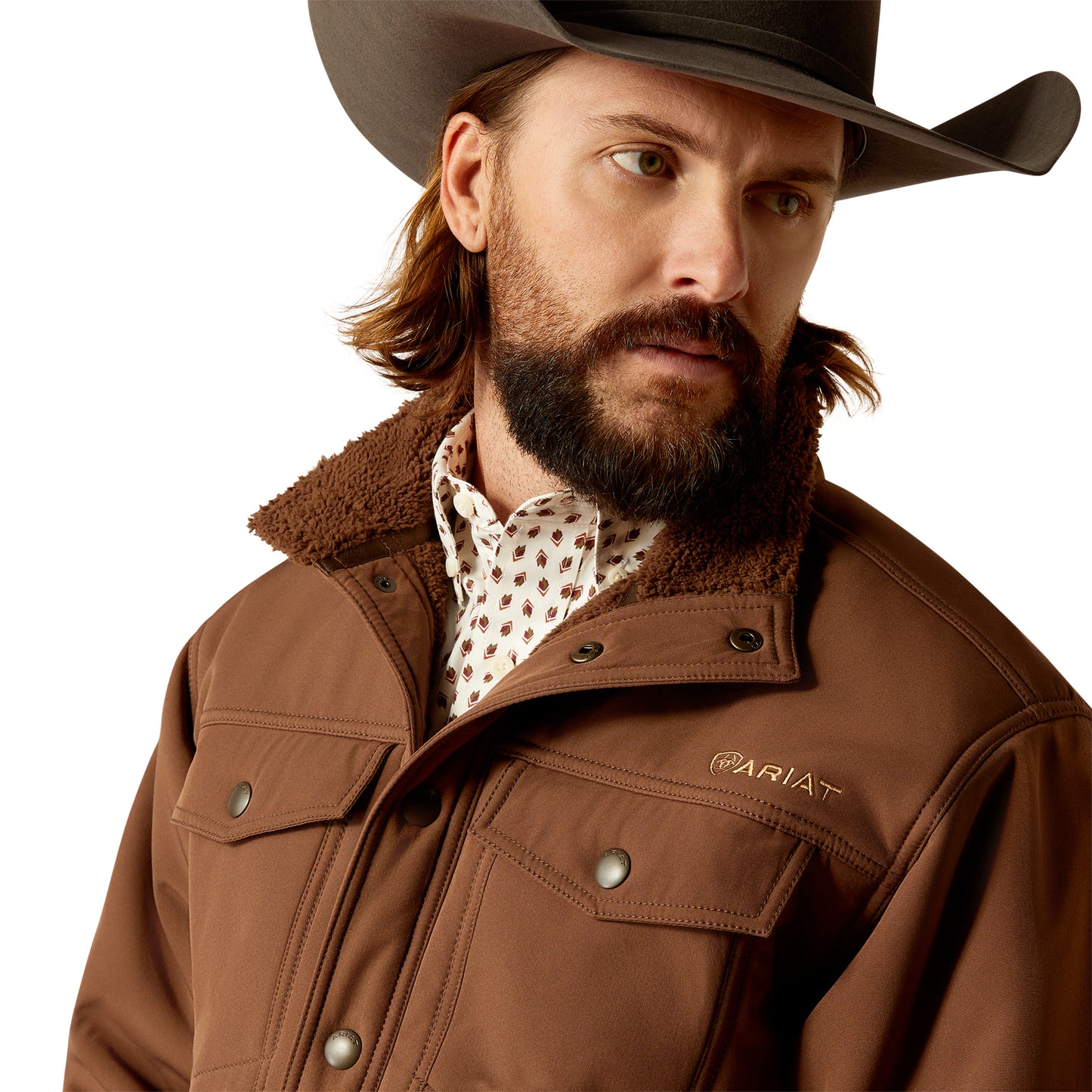 Ariat Mens Vernon Sherpa 2.0 Jacket Carafe
