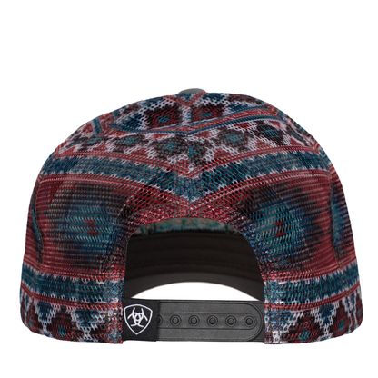Ariat Long Horn Trucker Cap - Grey