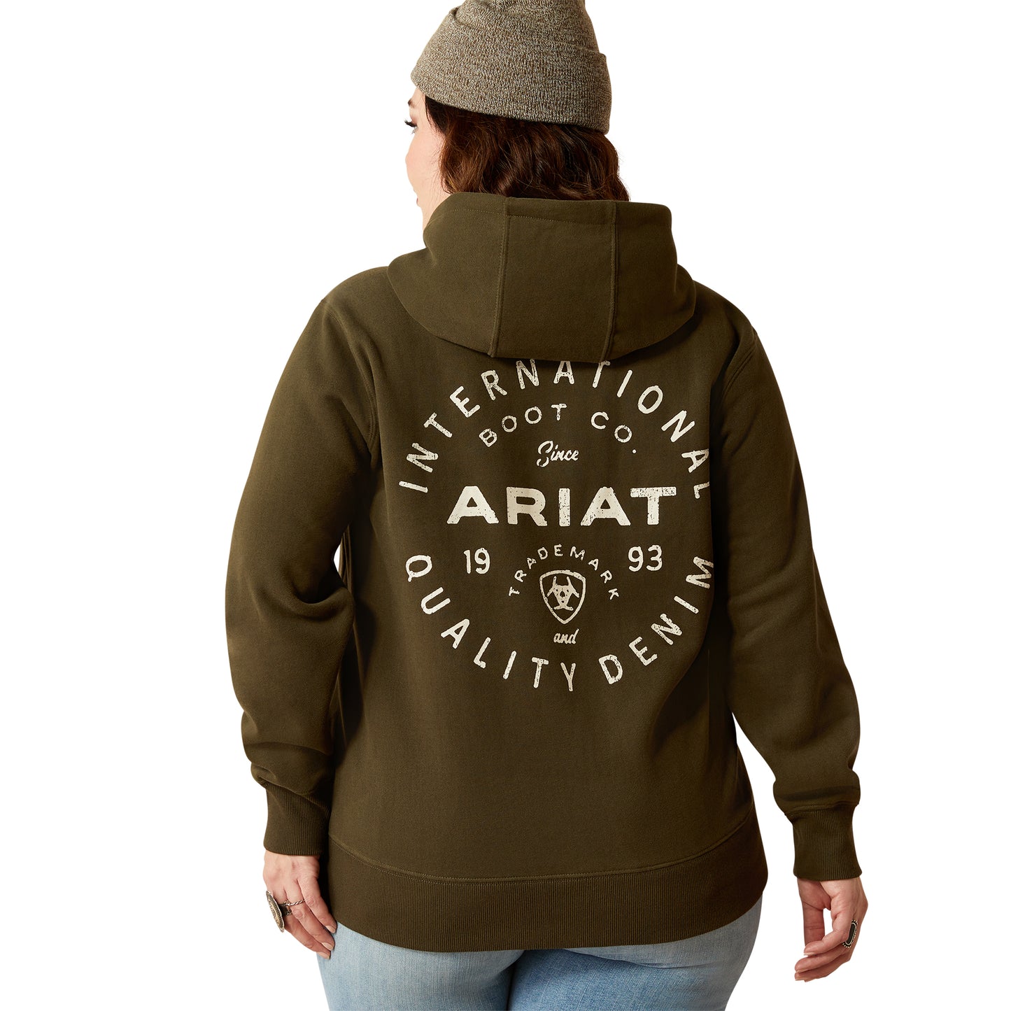 Ariat Womens Stamp Hoodie - Serrano Print