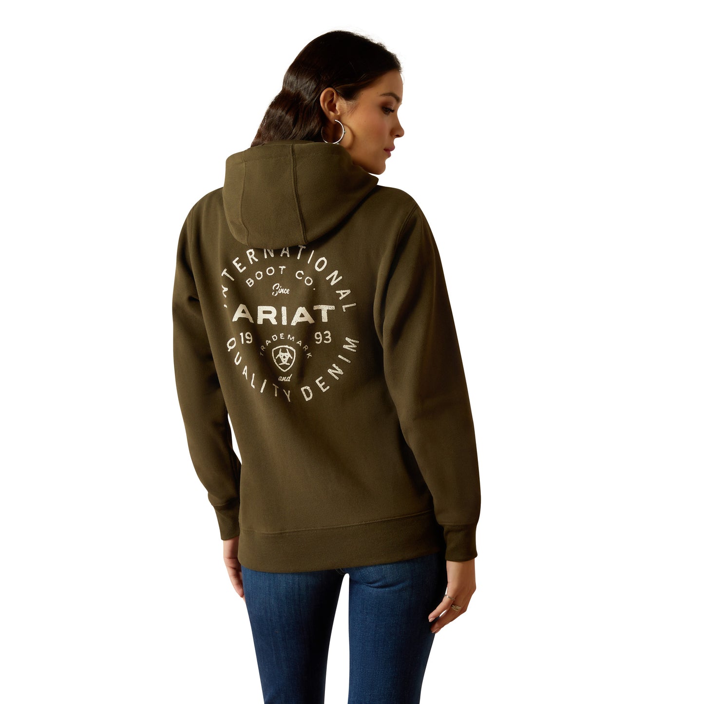 Ariat Womens Stamp Hoodie - Serrano Print