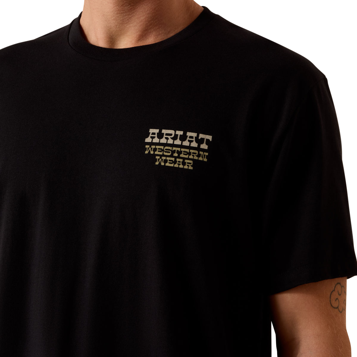 Ariat Men's Country and Western Lockup Tee - Black