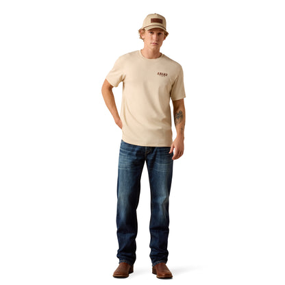 Ariat Men's Cowboy Up T-shirt - Natural