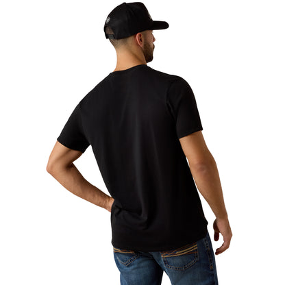 Ariat Men's Barn Shield Classic Fit T-shirt - Black