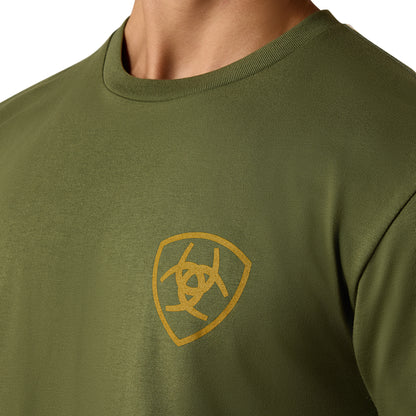 Ariat Men's Made For Farmers T-shirt - Four Leaf Clover